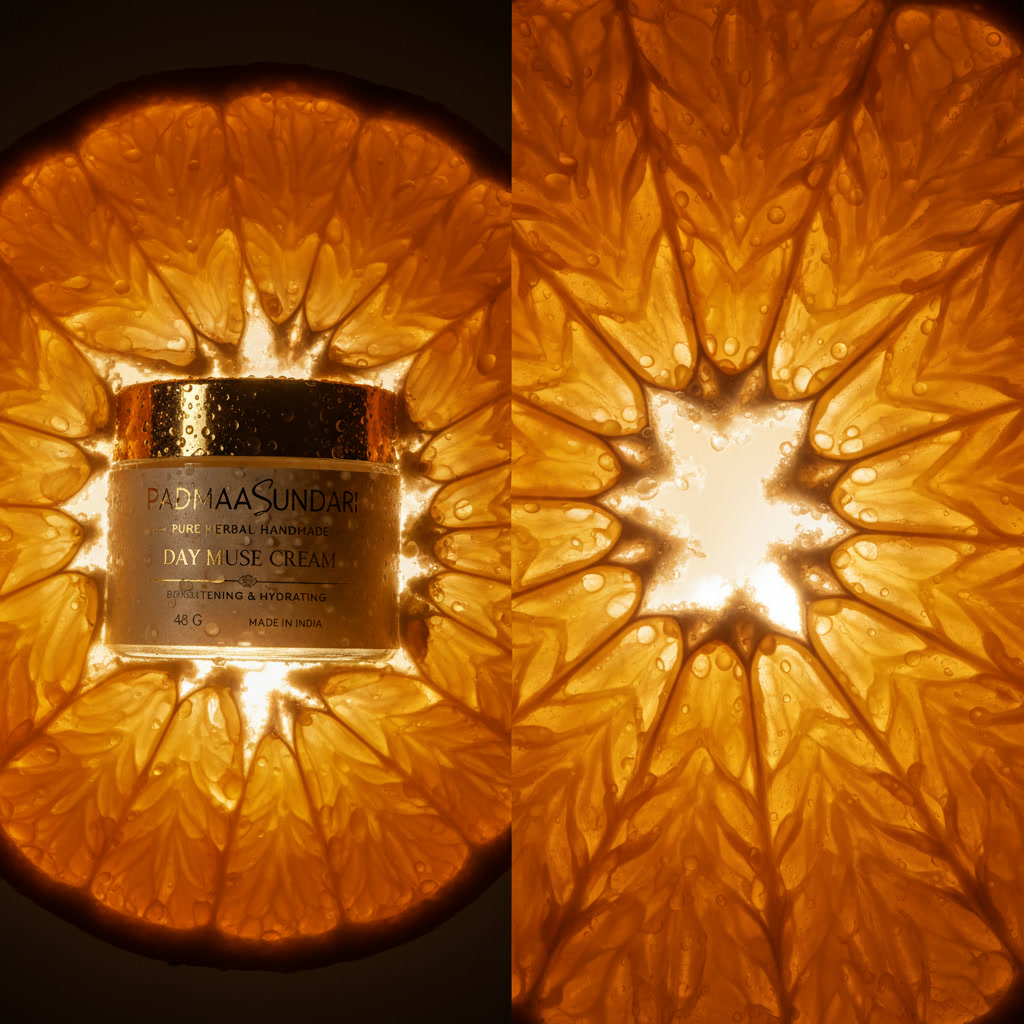 Vitamin C and mineral UV-filtering ingredients